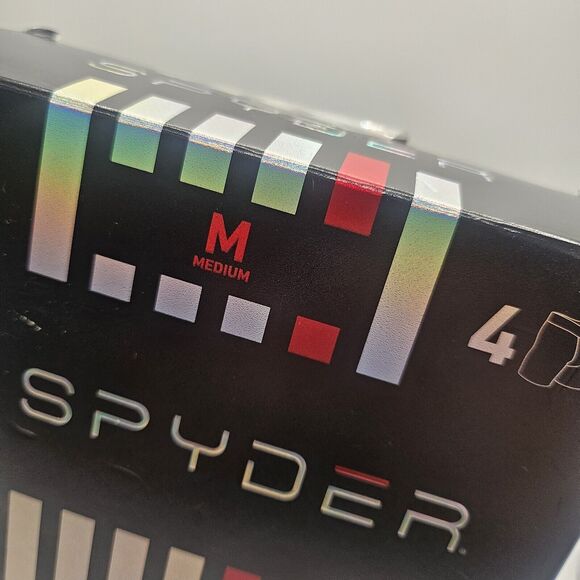 NEW SPYDER COOLING TECHNOLOGY NYLON MESH BOXER BRIEFS SET OF 4 ~M~ DAMAGED BOX - Picture 4 of 4